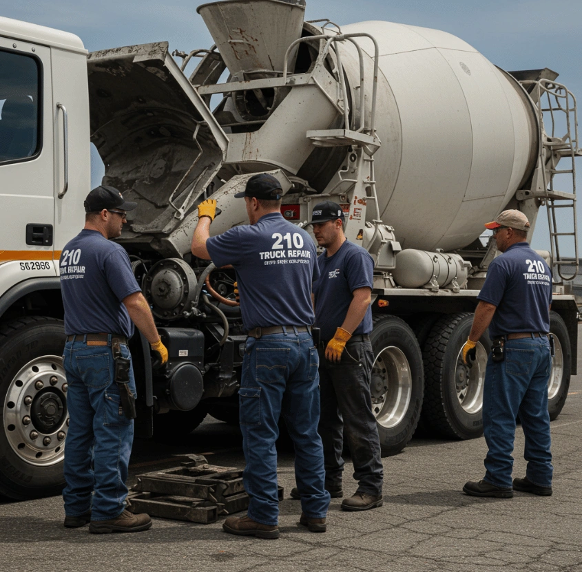 Cement Mixer Truck Repair Services in San Antonio