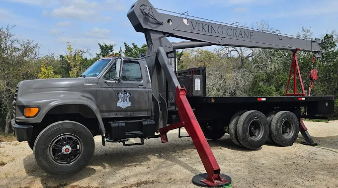 Professional Mounted Crane Truck Repairs Near Houston