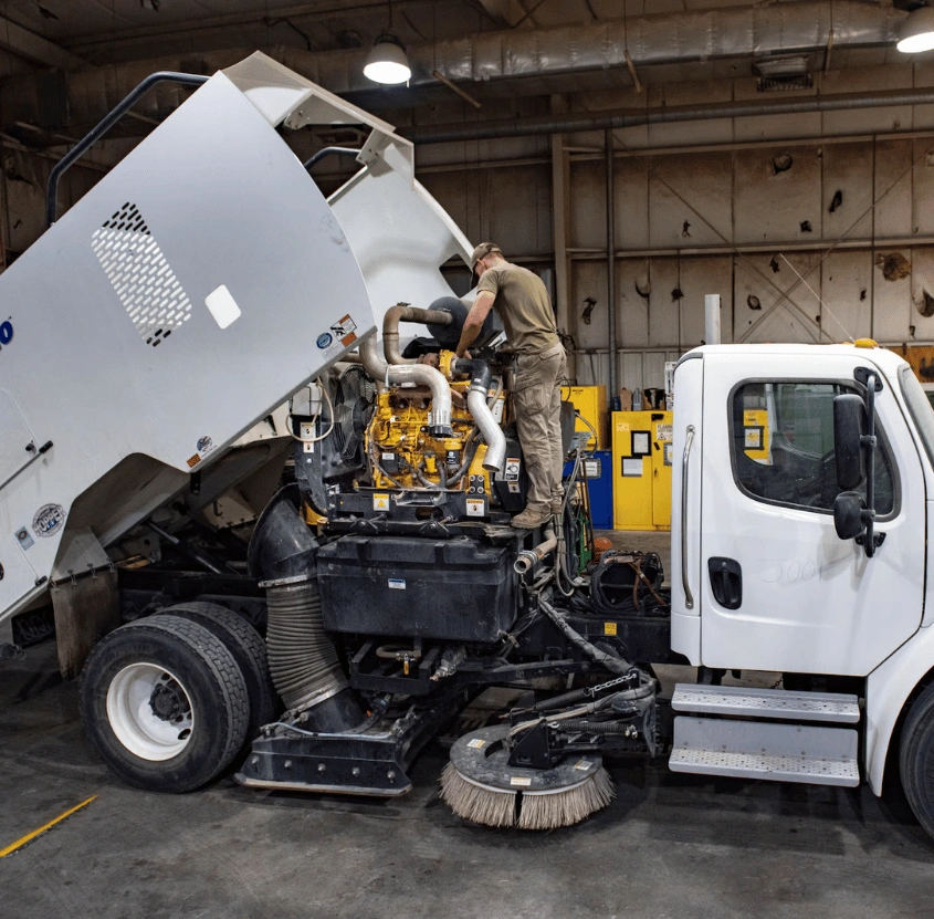 Same Day Sweep Truck Repairs in San Antonio