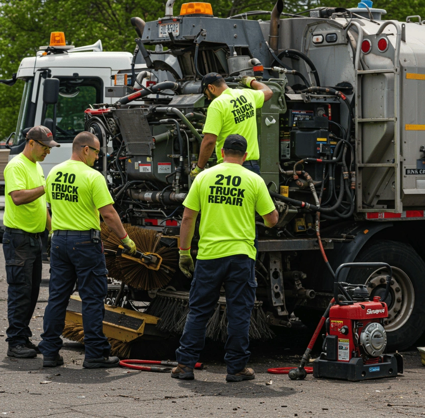 Sweep Truck Repair San Antonio Texas