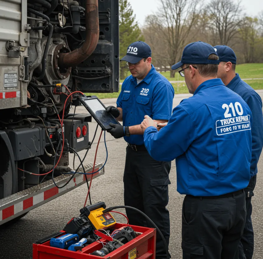 Diesel Forced Regeneration, San Antonio