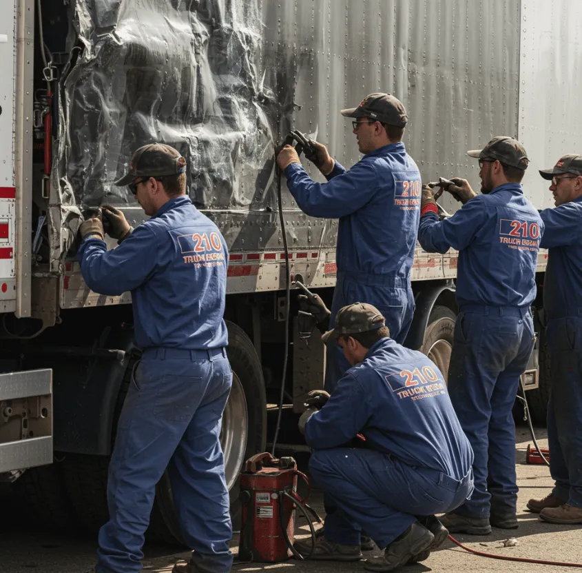 Truck Collision Repair Mechanics Services in San Antonio